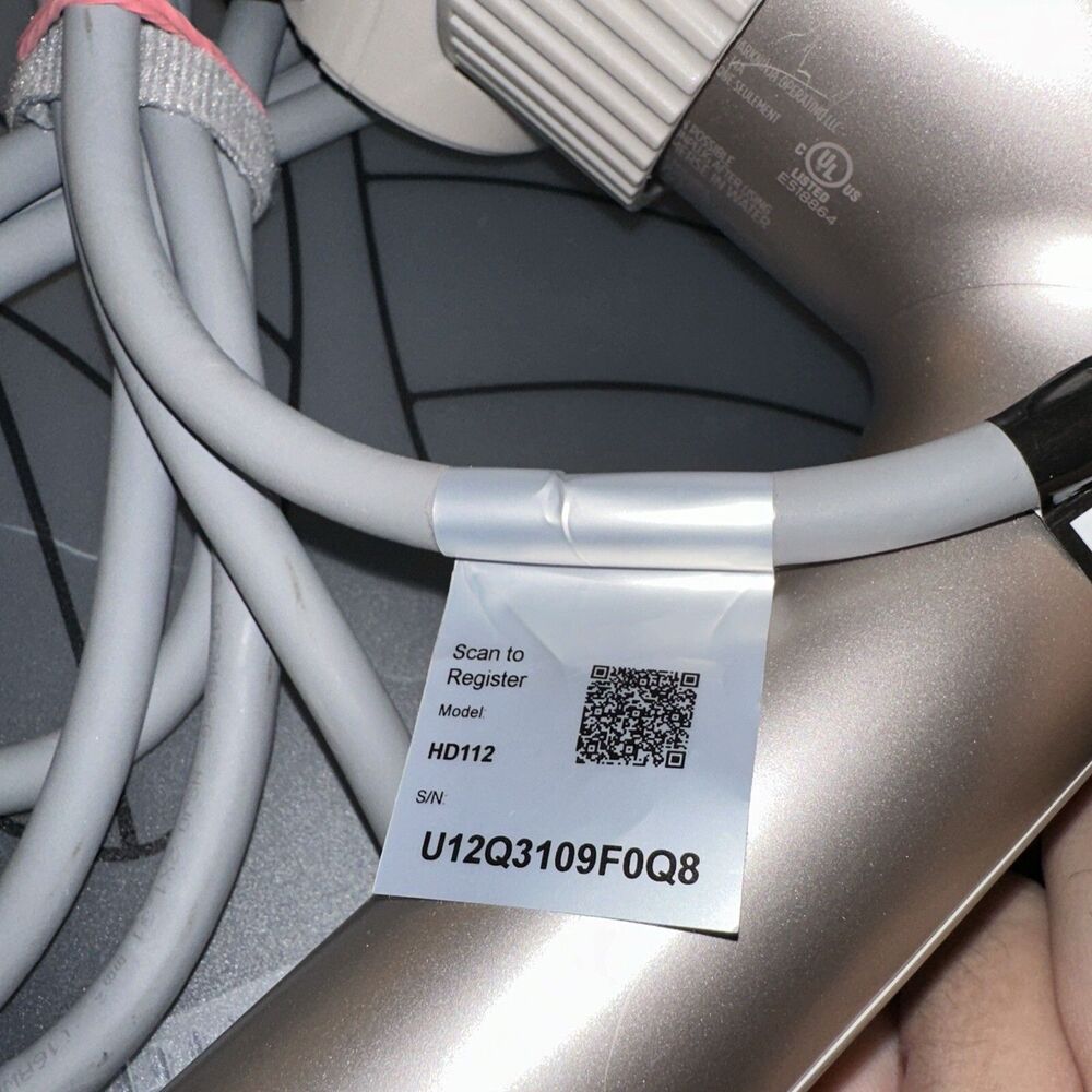 Shark HyperAir Hair Dryer HD112 IQ Styler Quick Dry Blow With  Attachment Tested - Picture 5 of 6
